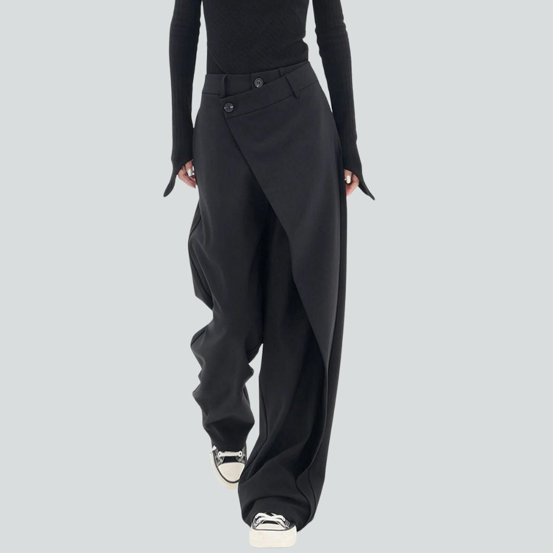 Valenzora | Asymmetrical Baggy Trousers