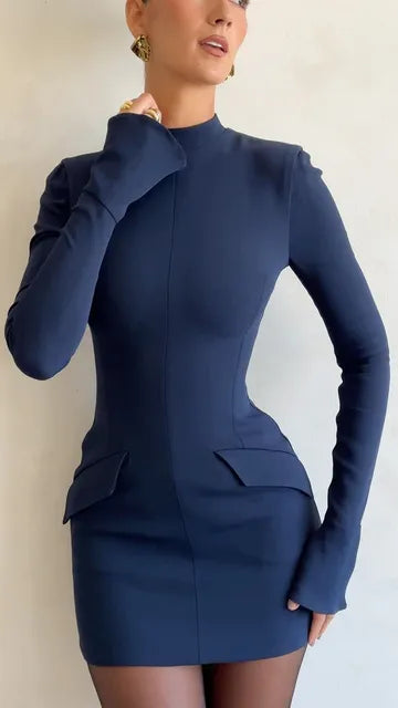 Valenzora | Elegantes kurzes Kleid für schicke Frauen
