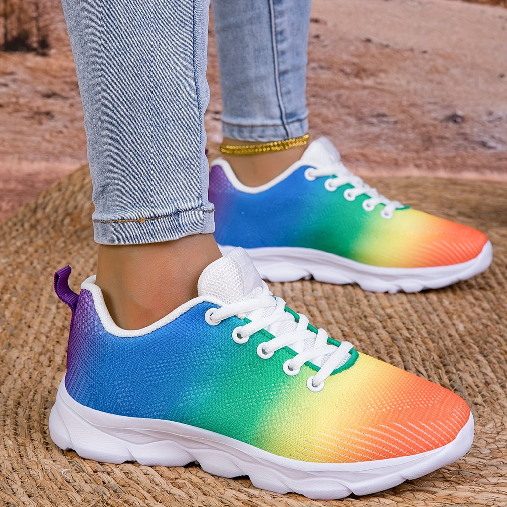 Valenzora | Breathable knitted women's sneakers