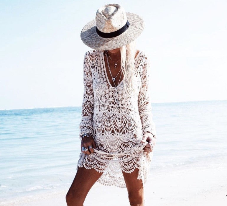Valenzora | Exklusive Strand-Cover-up Bademoden-Hemd-Oberteile
