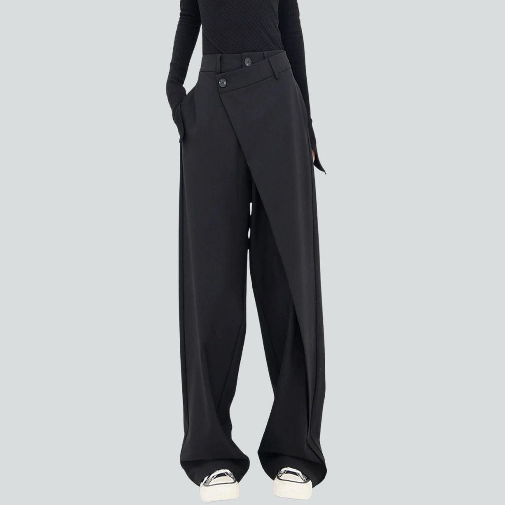 Valenzora | Asymmetrical Baggy Trousers