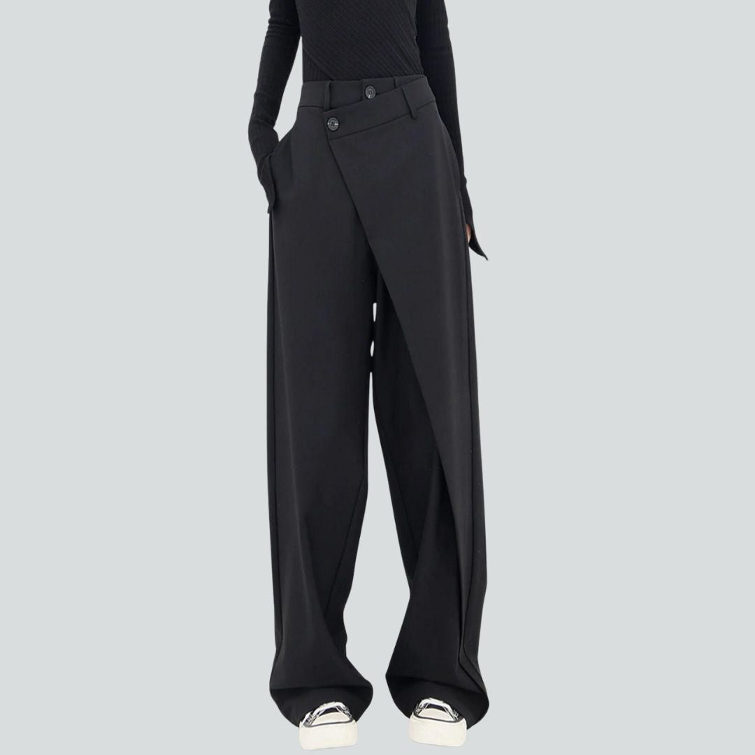 Valenzora | Asymmetrical Baggy Trousers