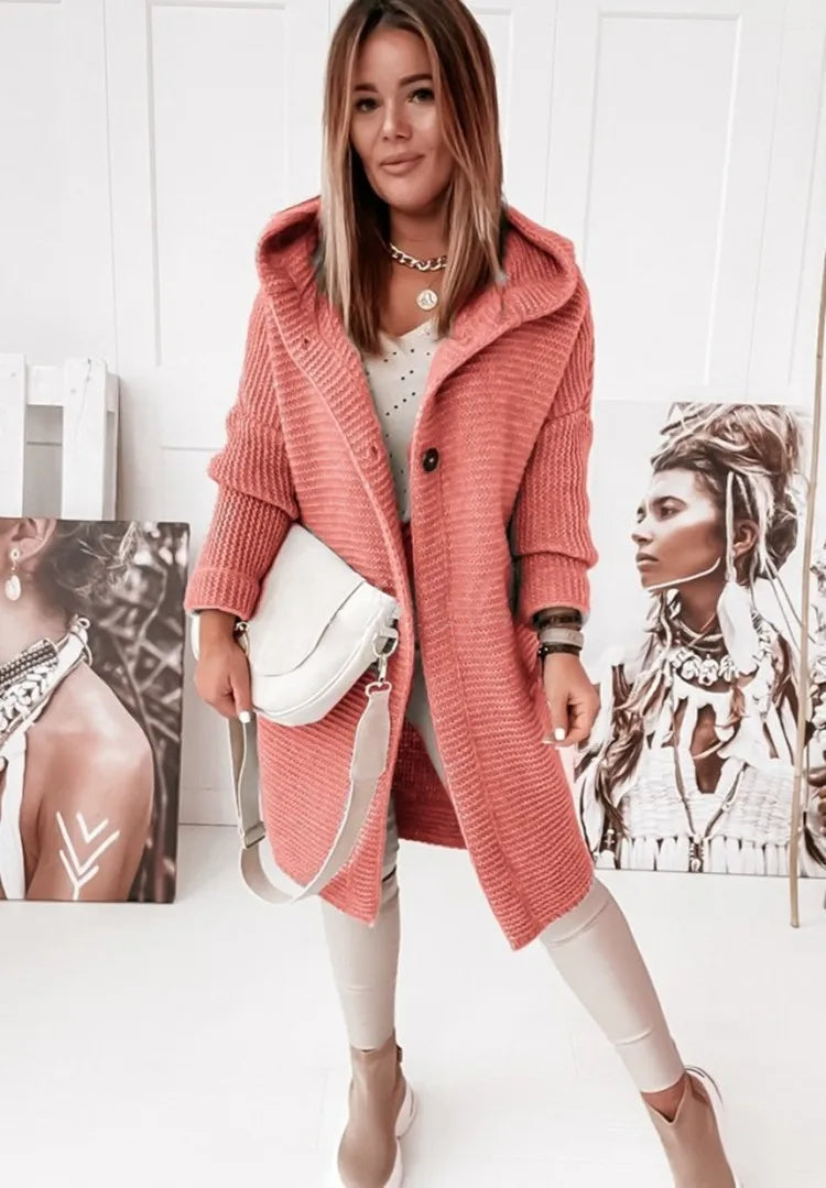 Valenzora – Rubin – Kuschelige Strickjacke