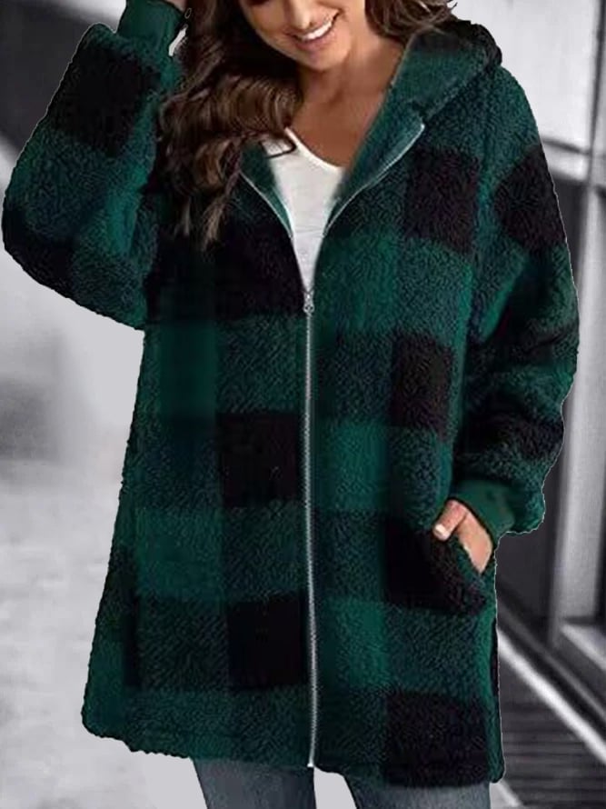 Lässiger Hoodie in großen Größen für Damen