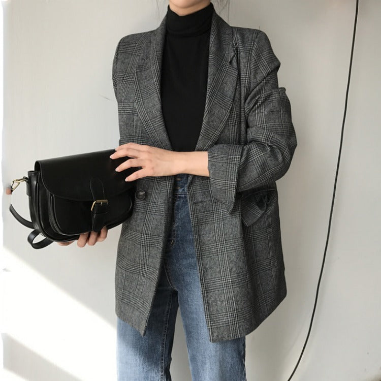 Valenzora | blazer with checked jacket