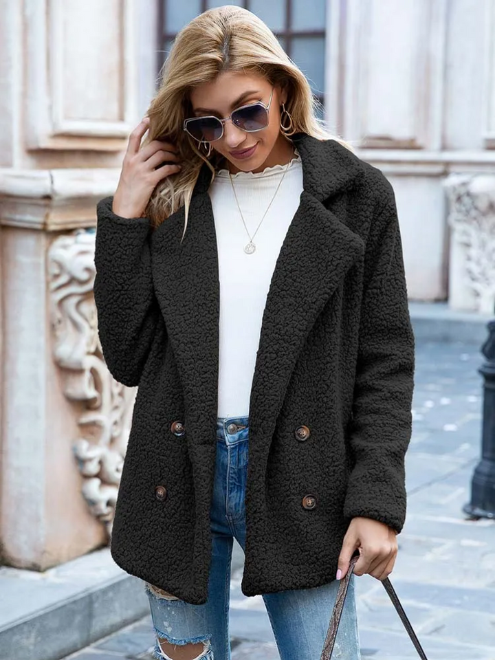 Valenzora | Warm and trendy teddy jacket