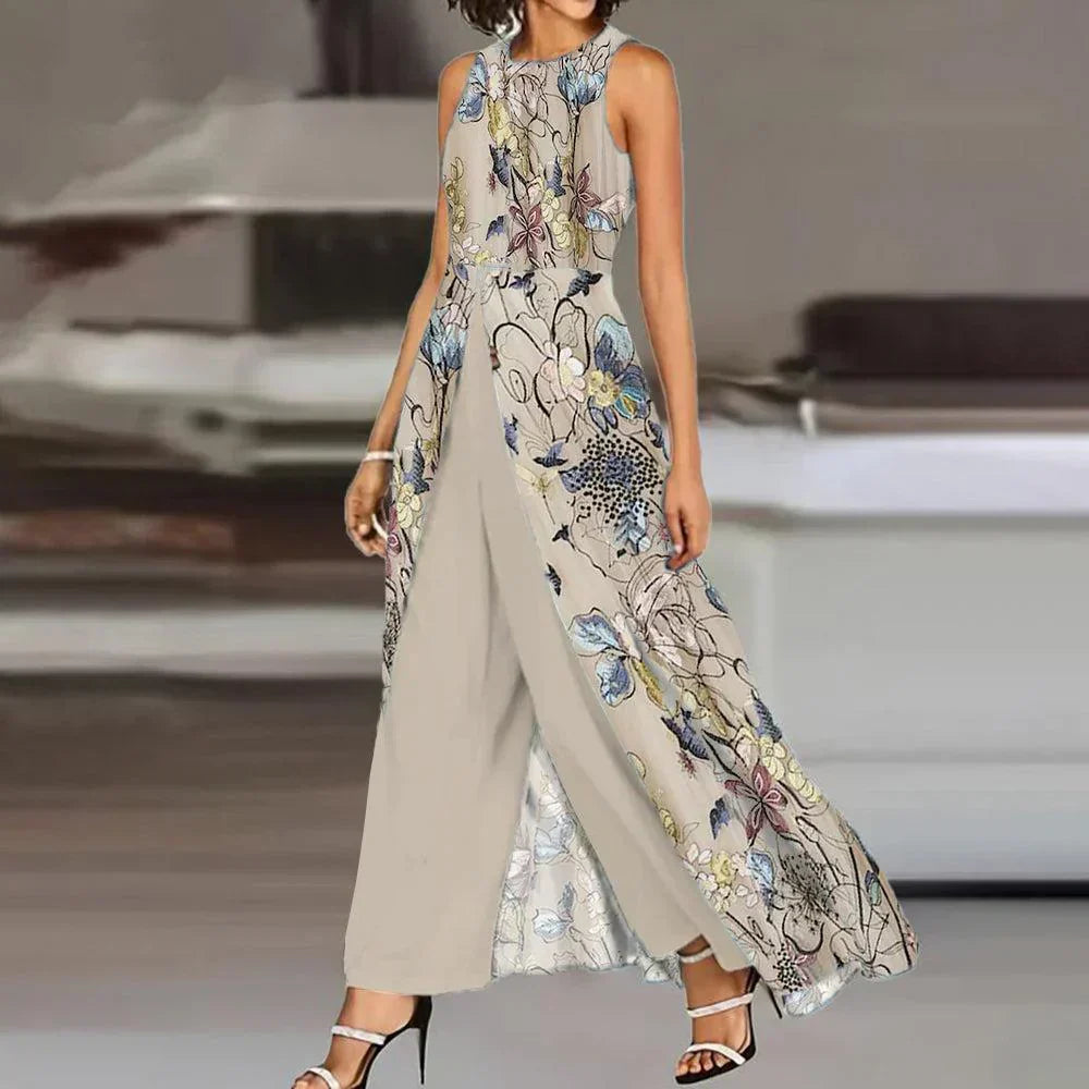 Valenzora | Effortless Elegance Flora Chic Two-Piece Set