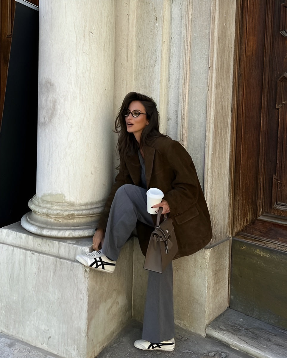 Valenzora | Wildleder-Blazer