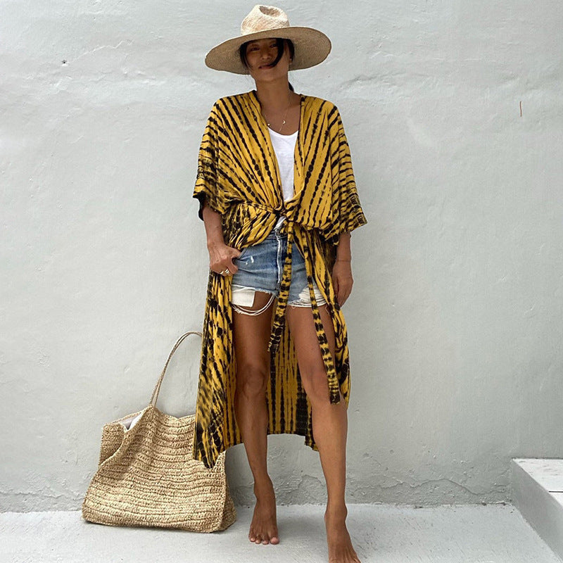 Valenzora | Glamorous Sun Protection Resort Beach Dress Cover Up