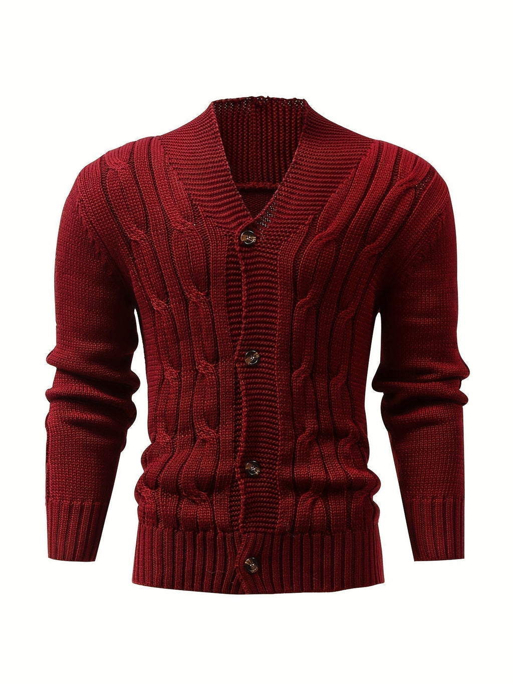 Valenzora | Zopfstrickjacke mit Knöpfen
