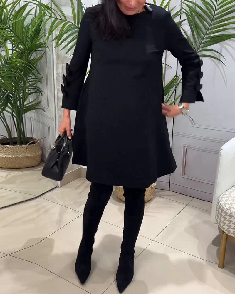 Valenzora | Elegant long-sleeved dress