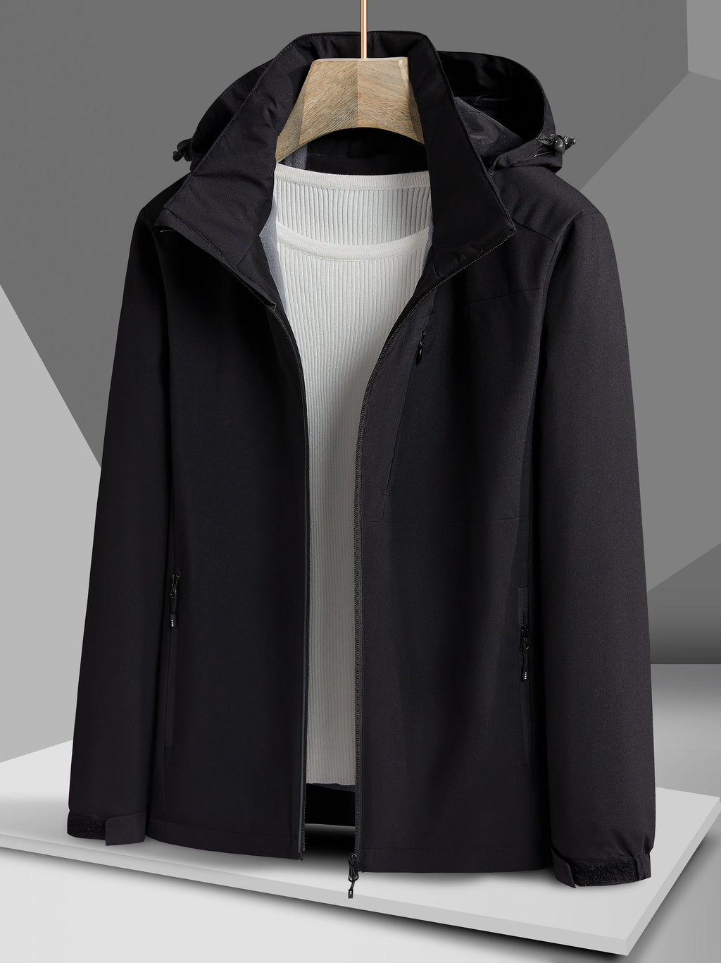 Valenzora Waterproof Fleece Winter Jacket with Hood for Women | Perfect for Outdoor Activities