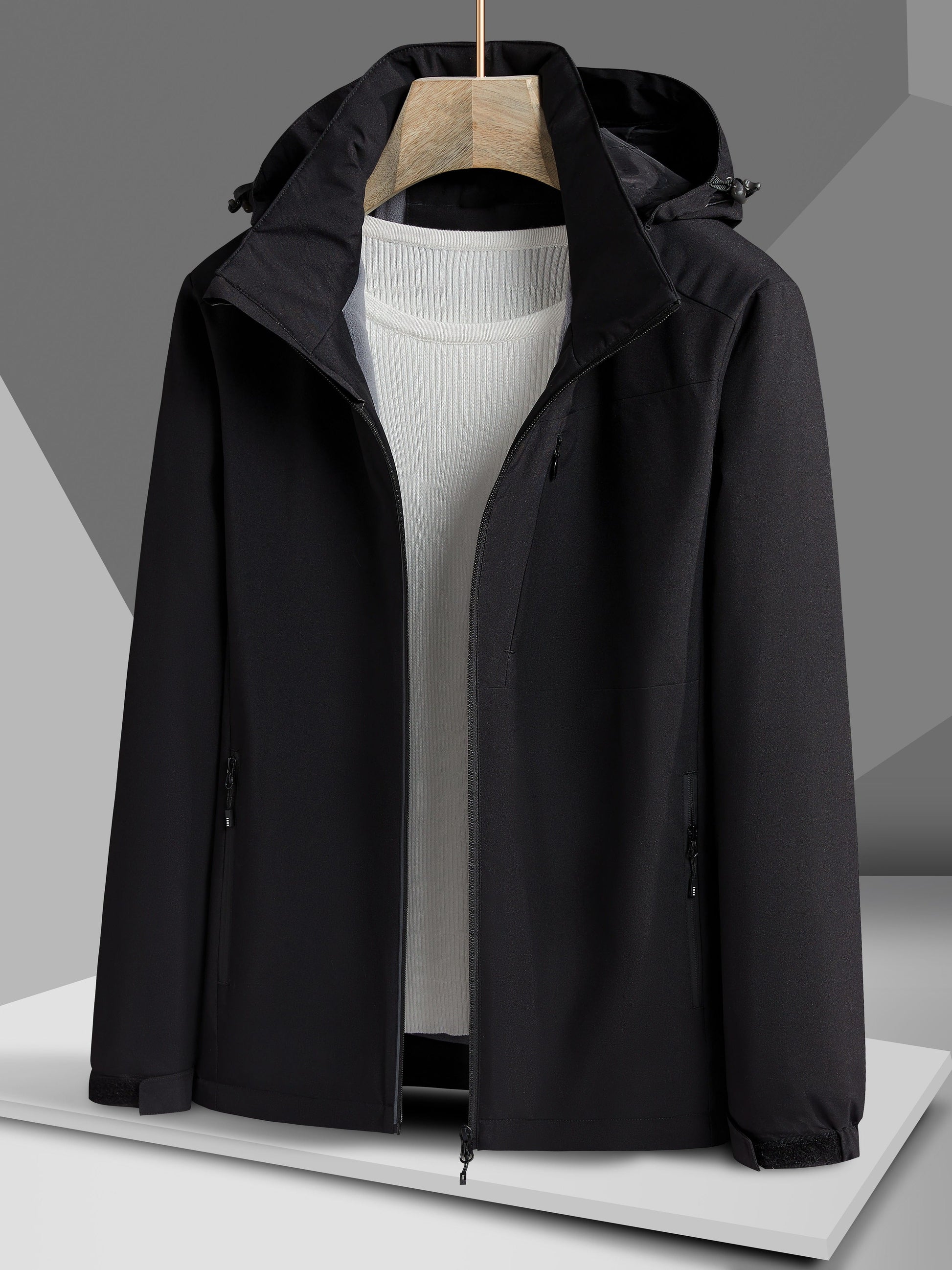 Valenzora Waterproof Fleece Winter Jacket with Hood for Women | Perfect for Outdoor Activities