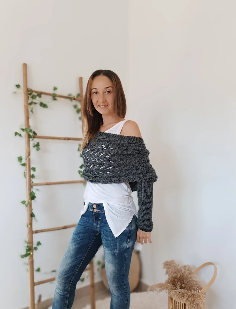 Valenzora | Scarf - elegant women's woven wrap