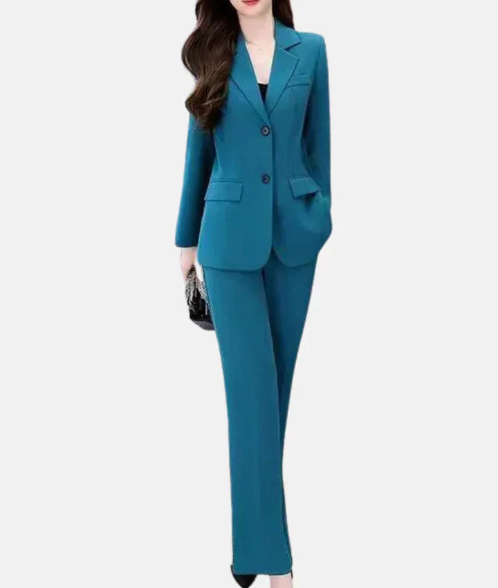 Valenzora | Hosenanzug mit tailliertem Blazer