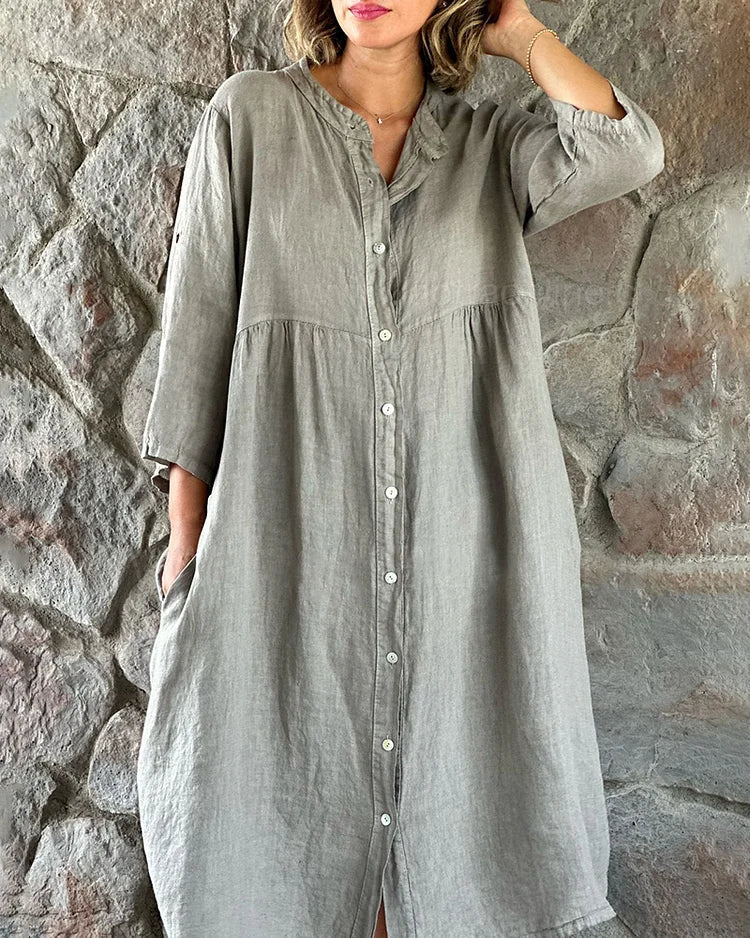 Valenzora - Fashionable cotton dress