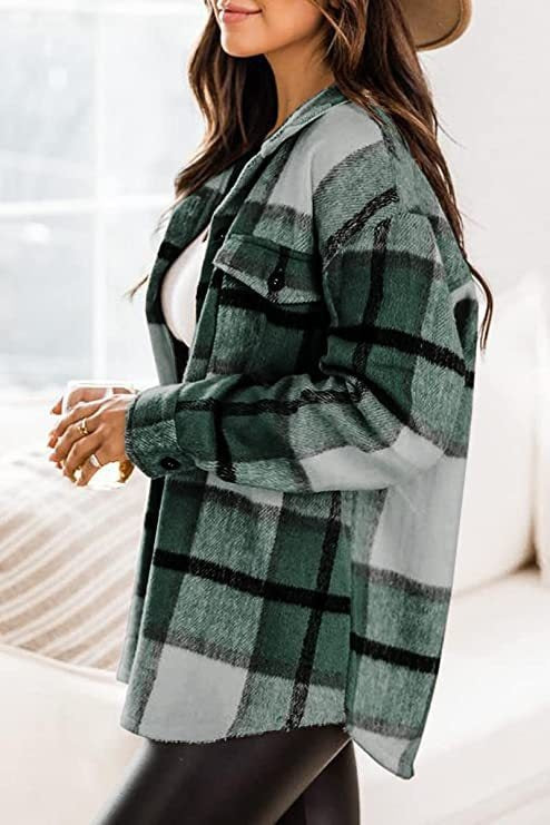 Valenzora Checkered shirt with button placket