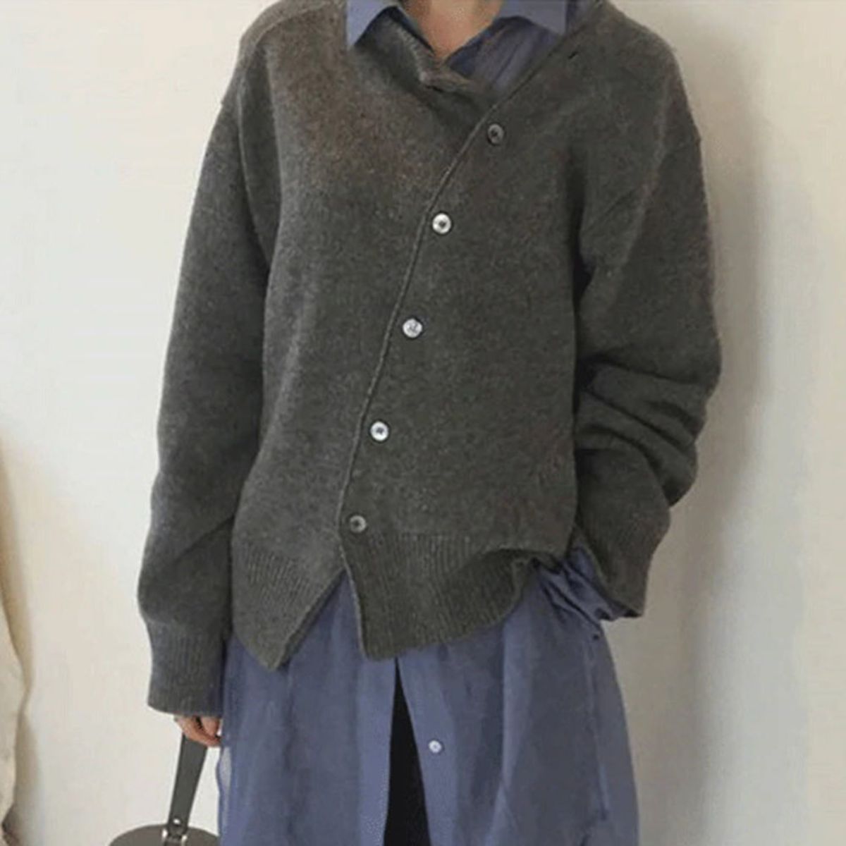 Valenzora | Bequeme Weste mit Knopfdetails