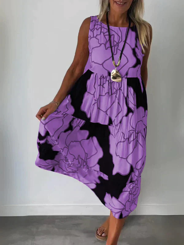 Sleeveless dress for women