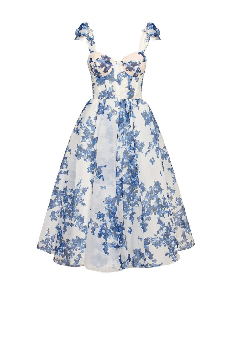 Valenzora | Charmantes blaues Kleid