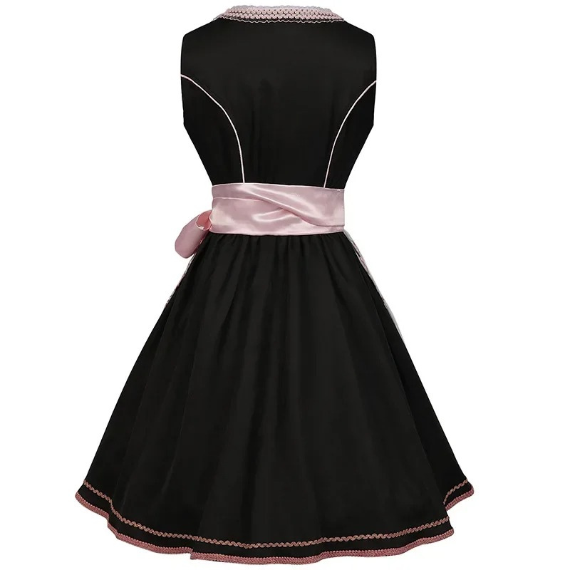 Valenzora | Traditionelles Damenkleid mit Blumenstickerei