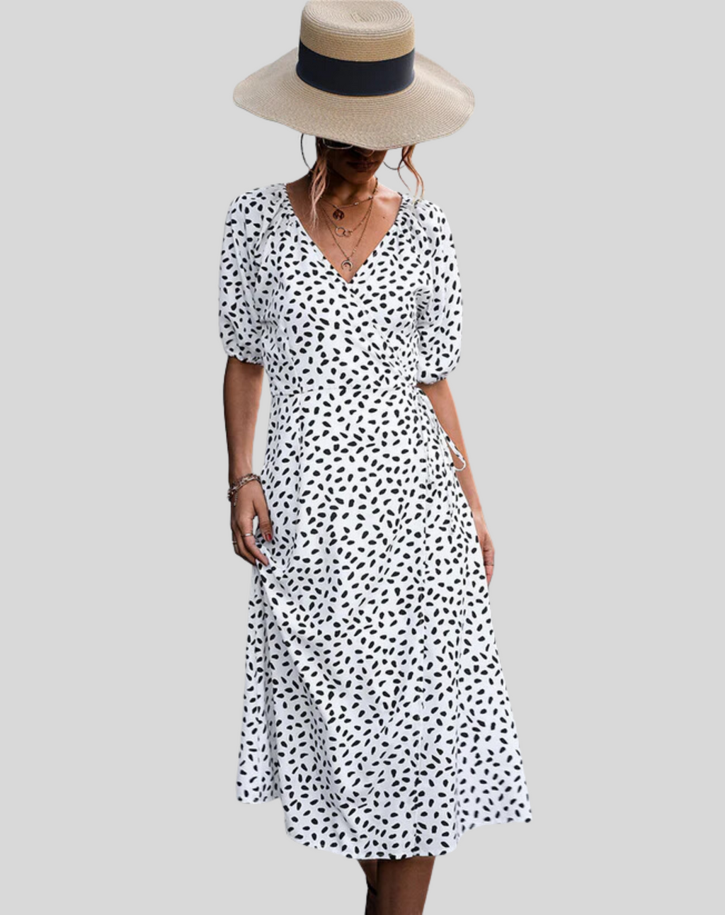 Zoë - Elegant midi dress