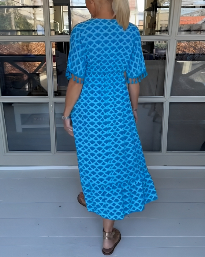 TiaMaria™ - Elegant high-waisted dress
