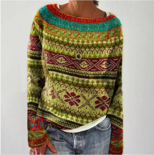 Valenzora | Retro-Pullover für Damen