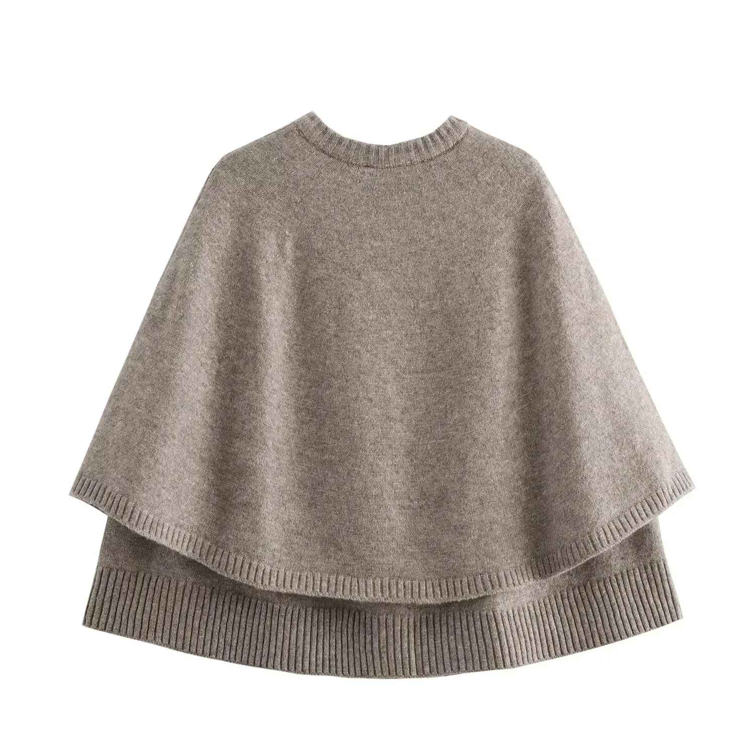 Valenzora | Eleganter Umhang mit Knopfleiste