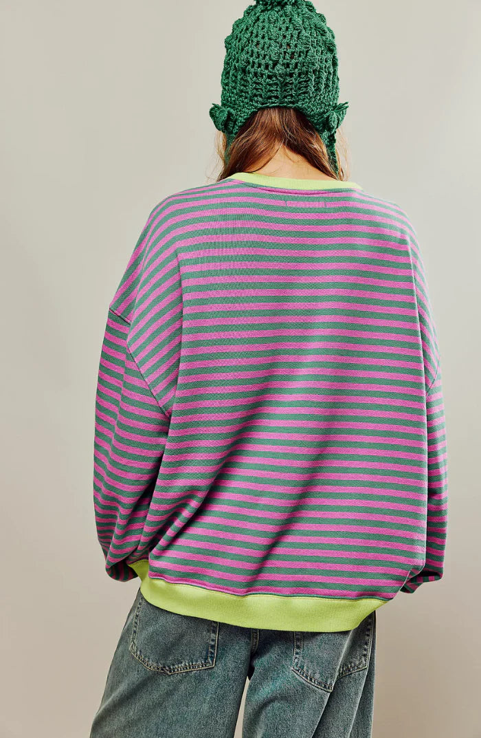 Valenzora | Comfortable striped sweater