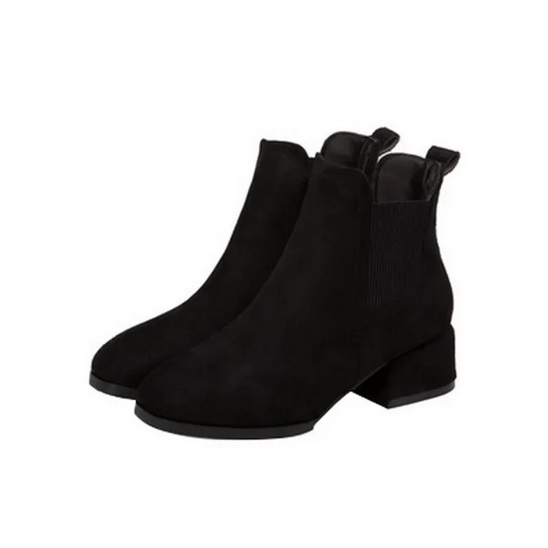 Valenzora | Elegante Stiefeletten mit Blockabsatz für Damen