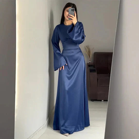 Valenzora | Long Satin Dresses for Women Style