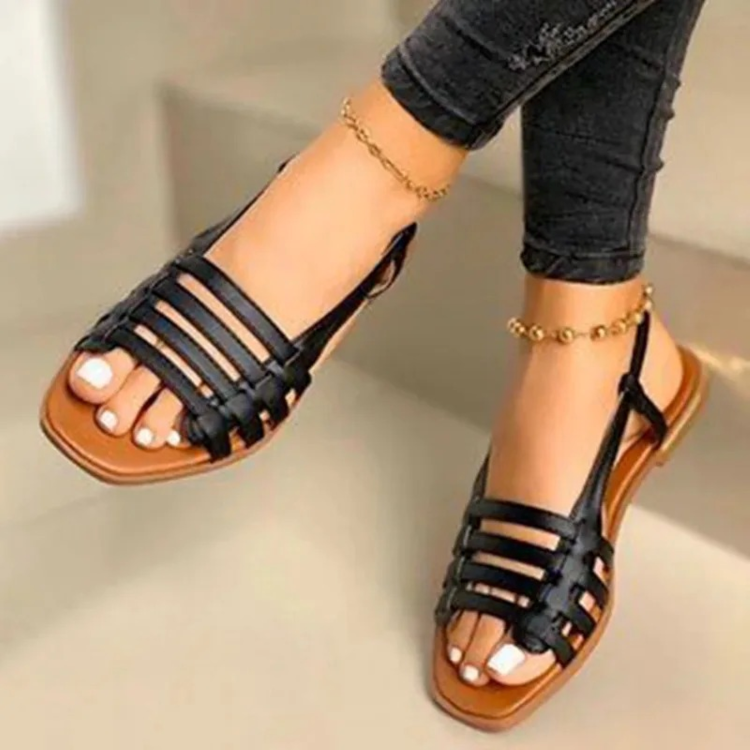 Valenzora | Flat Sole Sandals