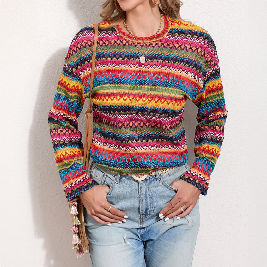 Valenzora | Retro autumn sweater