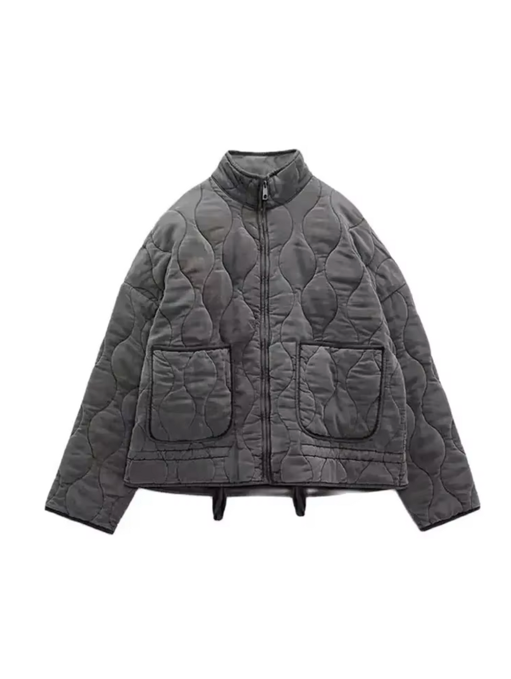 Valenzora | Stylish padded jacket with zipper