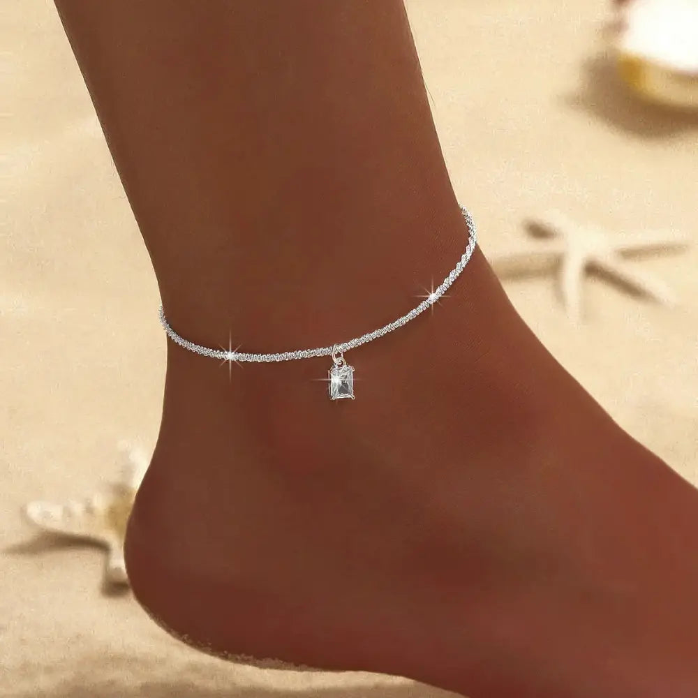 Valenzora | Gold-/Silber-Fußkettchen für Damen