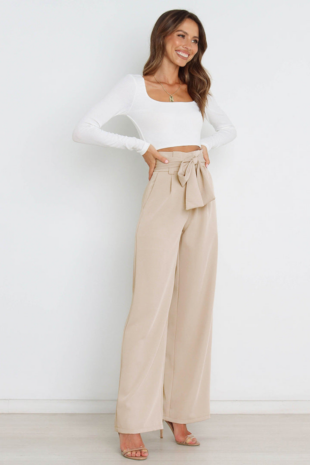 Valenzora | Lange Leinenhose für Damen
