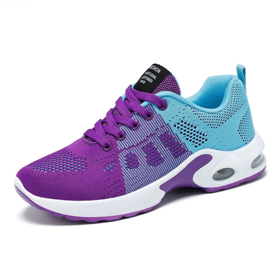 Valenzora | Breathable sports shoes with cushioned sole for women