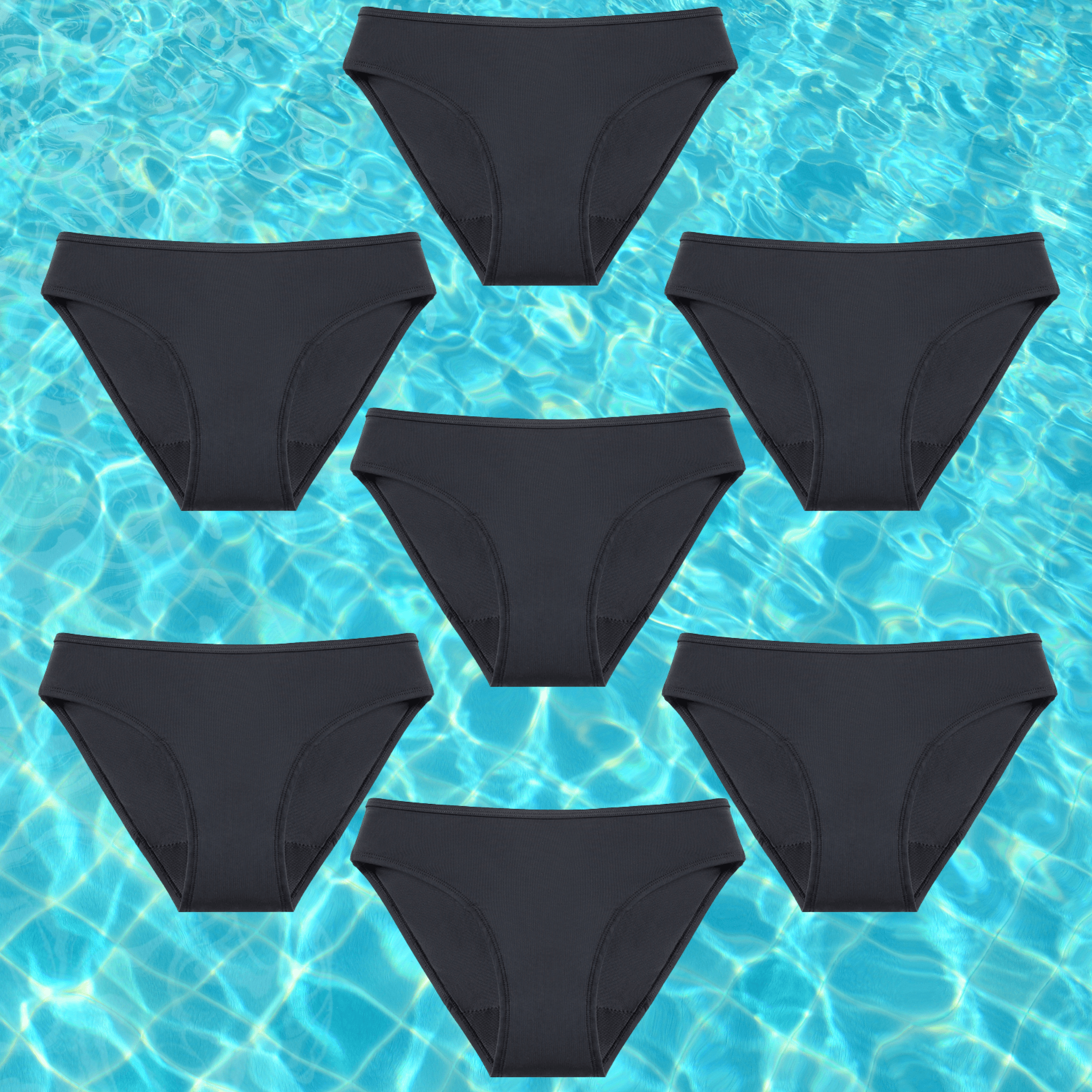 Valenzora | Menstruations-Bikiniunterhosen für Frauen, Damenunterwäsche, Bademode
