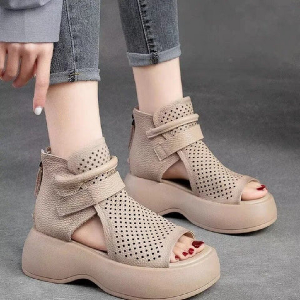 Valenzora | Leather Sandals for Orthopedic Needs