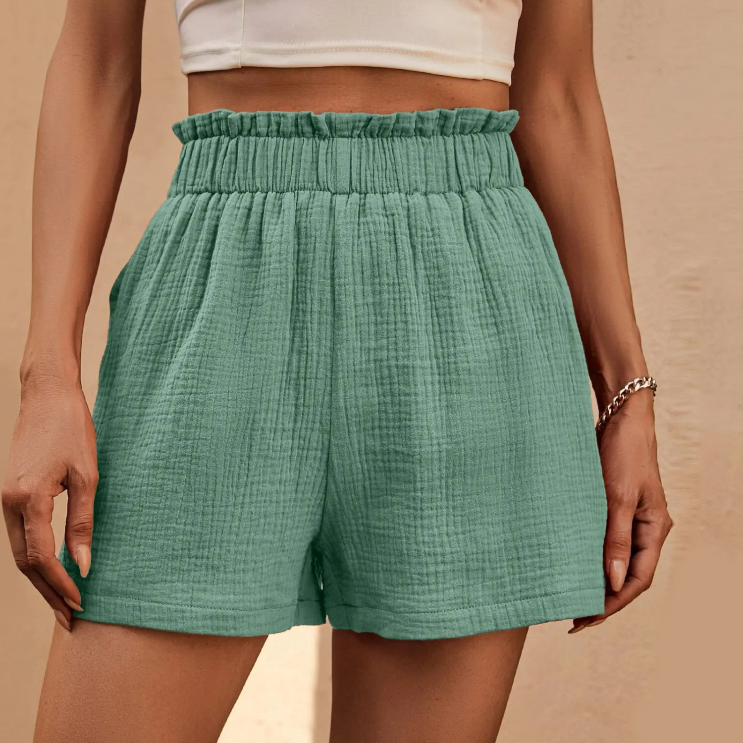 Valenzora | Shorts - High-quality denim - Various colors - Stylish summer look