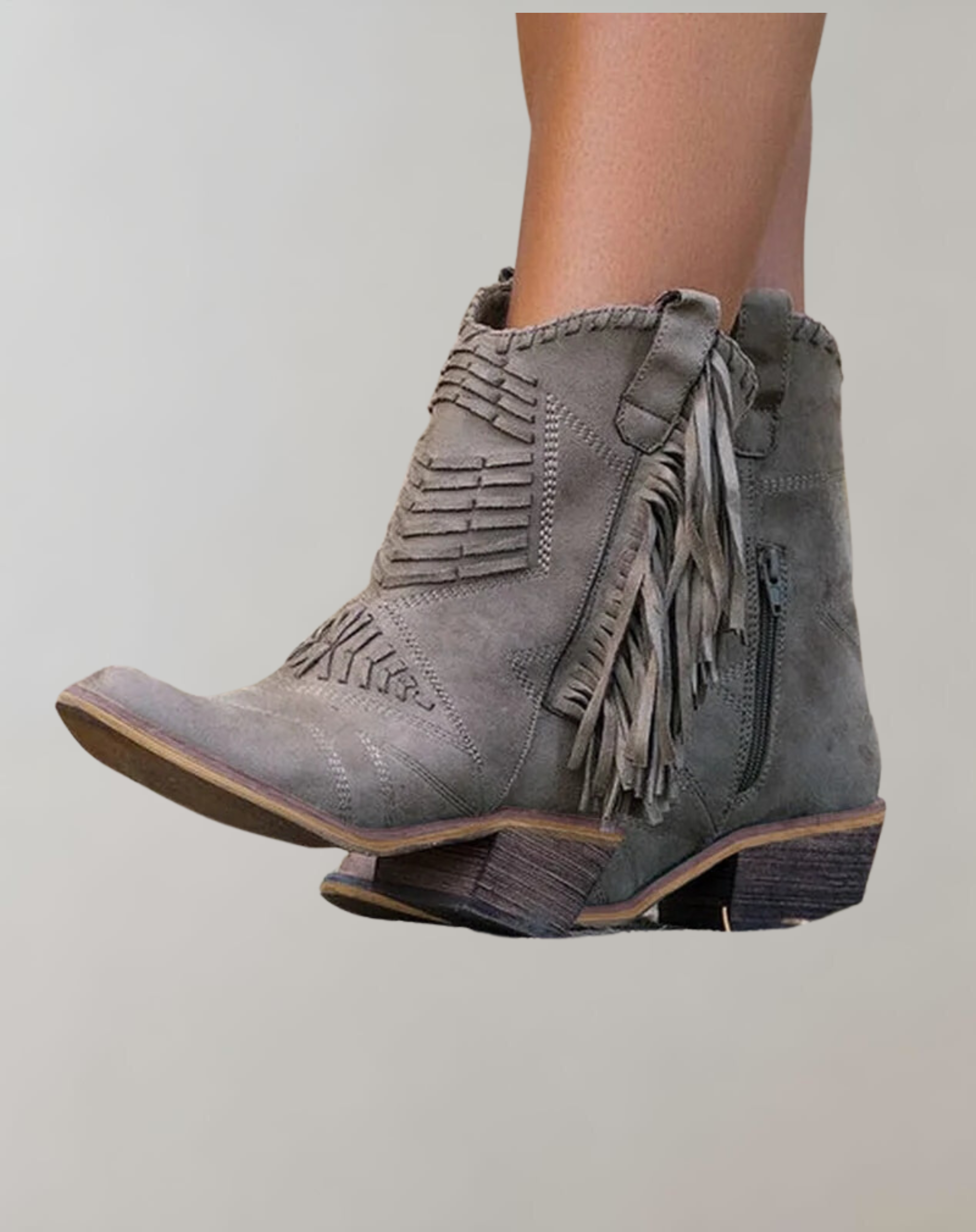Valenzora | Western cowgirl fringe boots