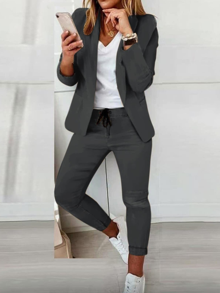 Valenzora | Elegantes Blazer-Set (BLAZER + HOSE)