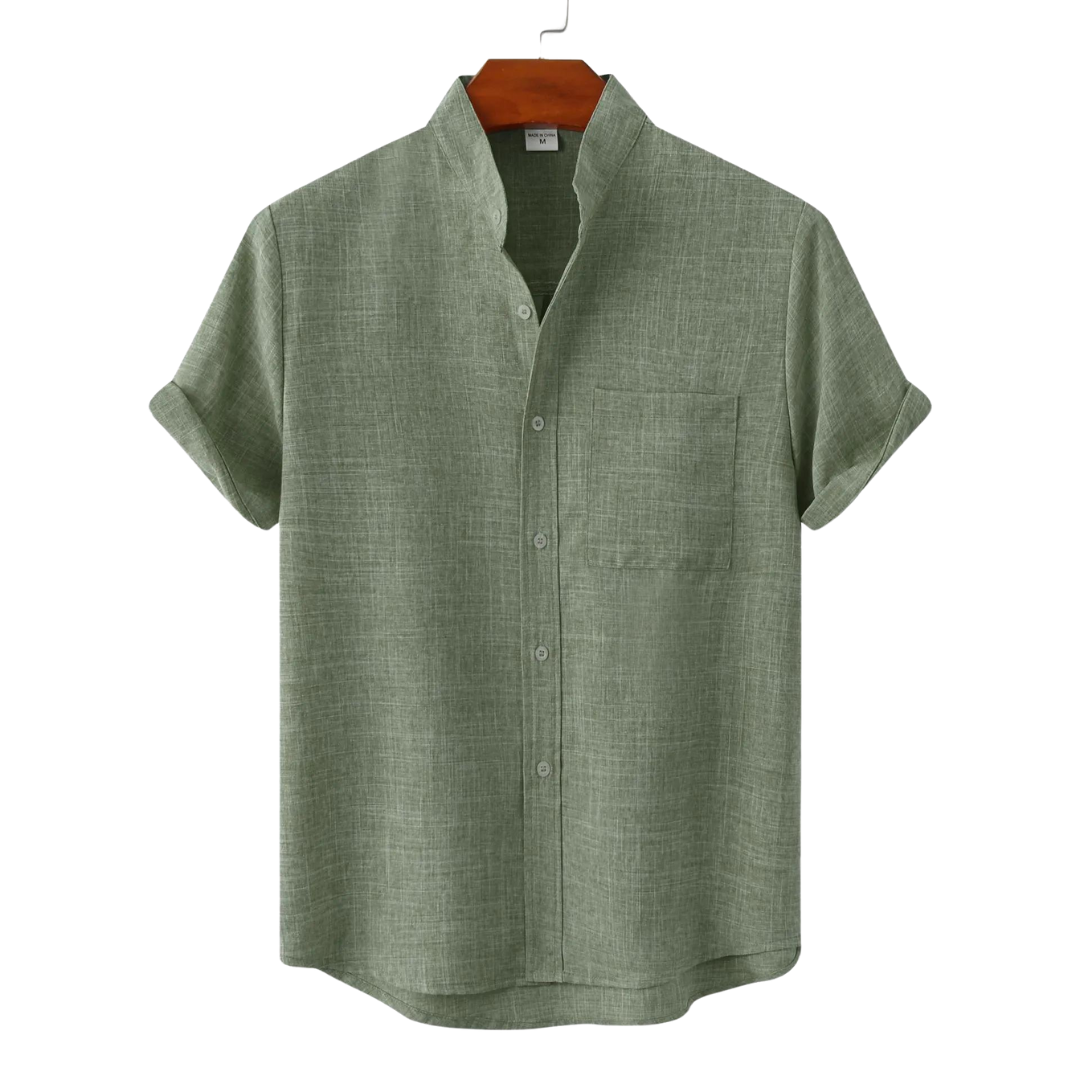 Valenzora Linen T-Shirt - Boho - Solid Color Slim Fit
