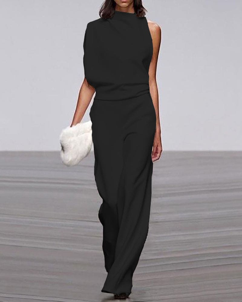 Valenzora | Premium One Shoulder Jumpsuit
