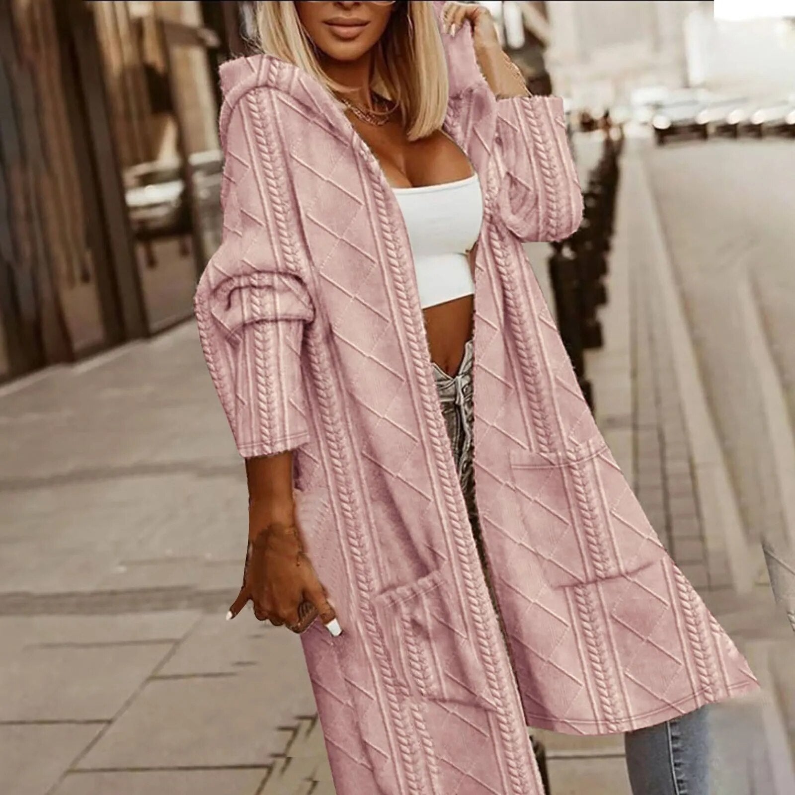 Valenzora | Stylish long cardigan