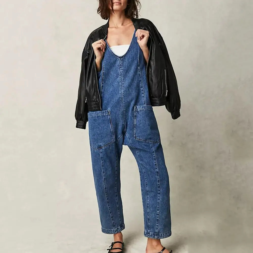 Valenzora | Stylischer Jeans-Overall