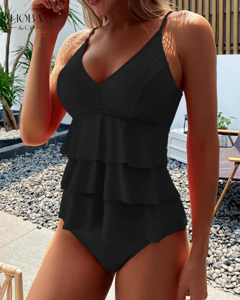 Valenzora | SOLID COLOR TANKINI