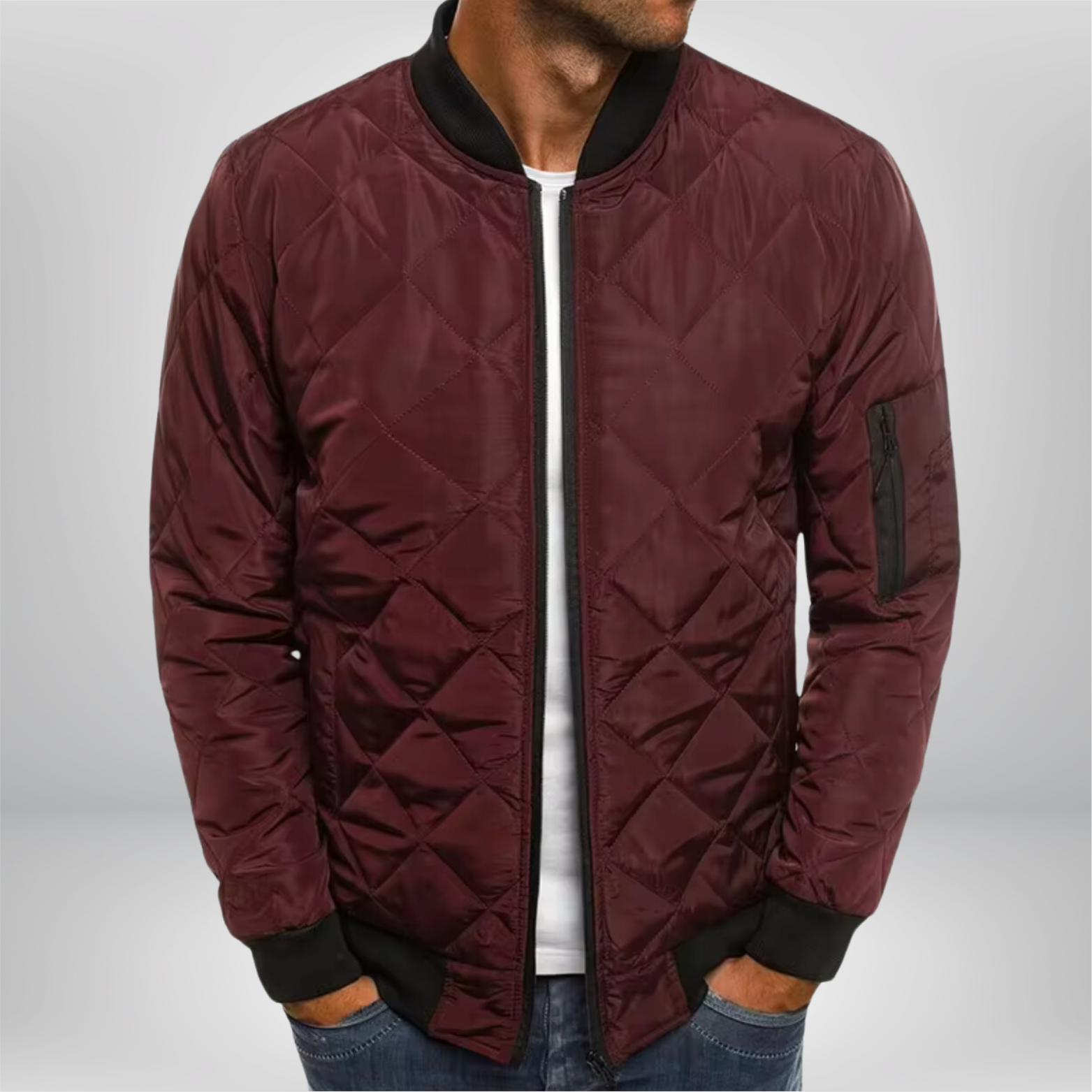 Valenzora | Wattierte Bomberjacke