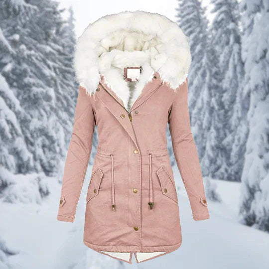 Warm winter jacket for women